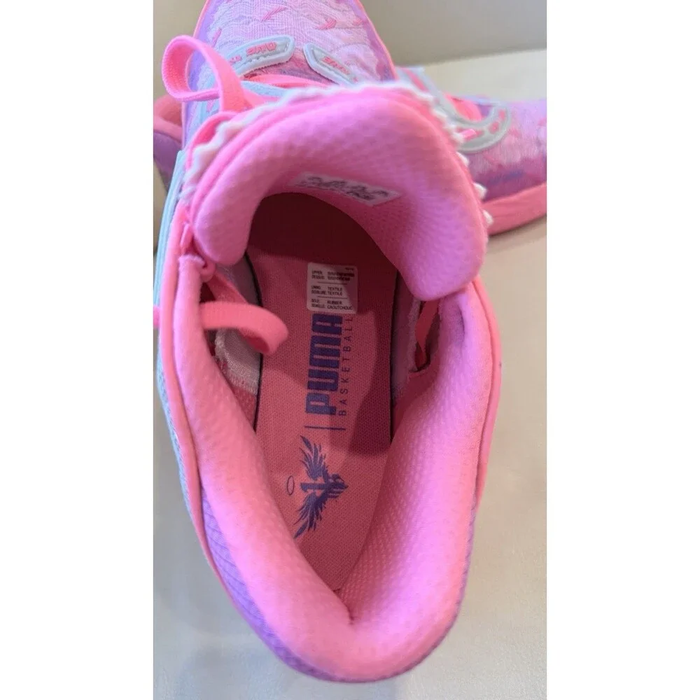Puma MB.05 LaMelo Ball World Tour Pink Men's Size 9.5 Sneakers 312129-01
